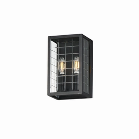 Magnus Two Light Outdoor Wall Sconce BlackOutdoor wall sconces with motion sensor