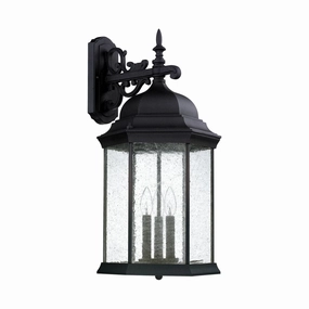 Main Street 3-Light Outdoor Wall LanternWeatherproof outdoor lighting