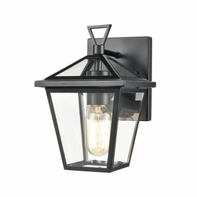 Main Street One Light Outdoor Wall Sconce BlackOutdoor wall sconces with motion sensor