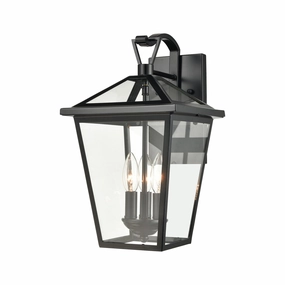Main Street Three Light Outdoor Wall Sconce BlackOutdoor wall sconces with motion sensor