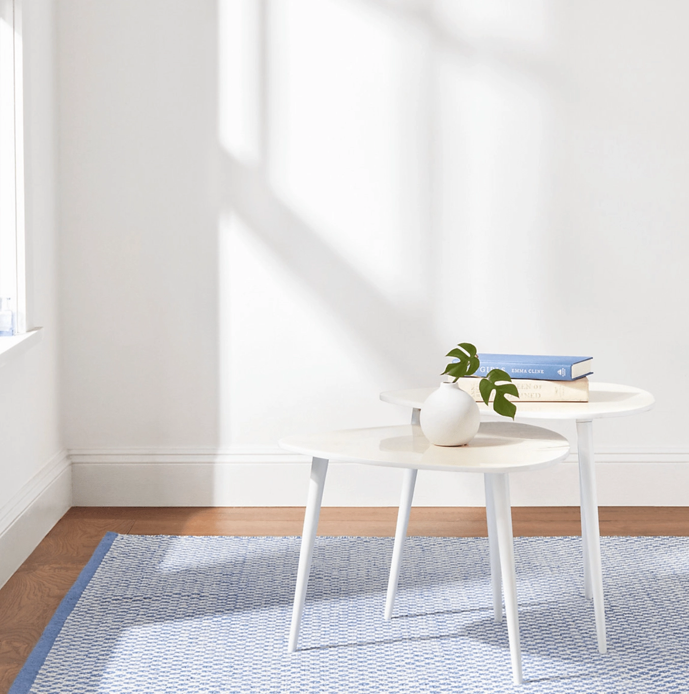 Mainsail Handwoven Indoor/Outdoor Rug - French Blue