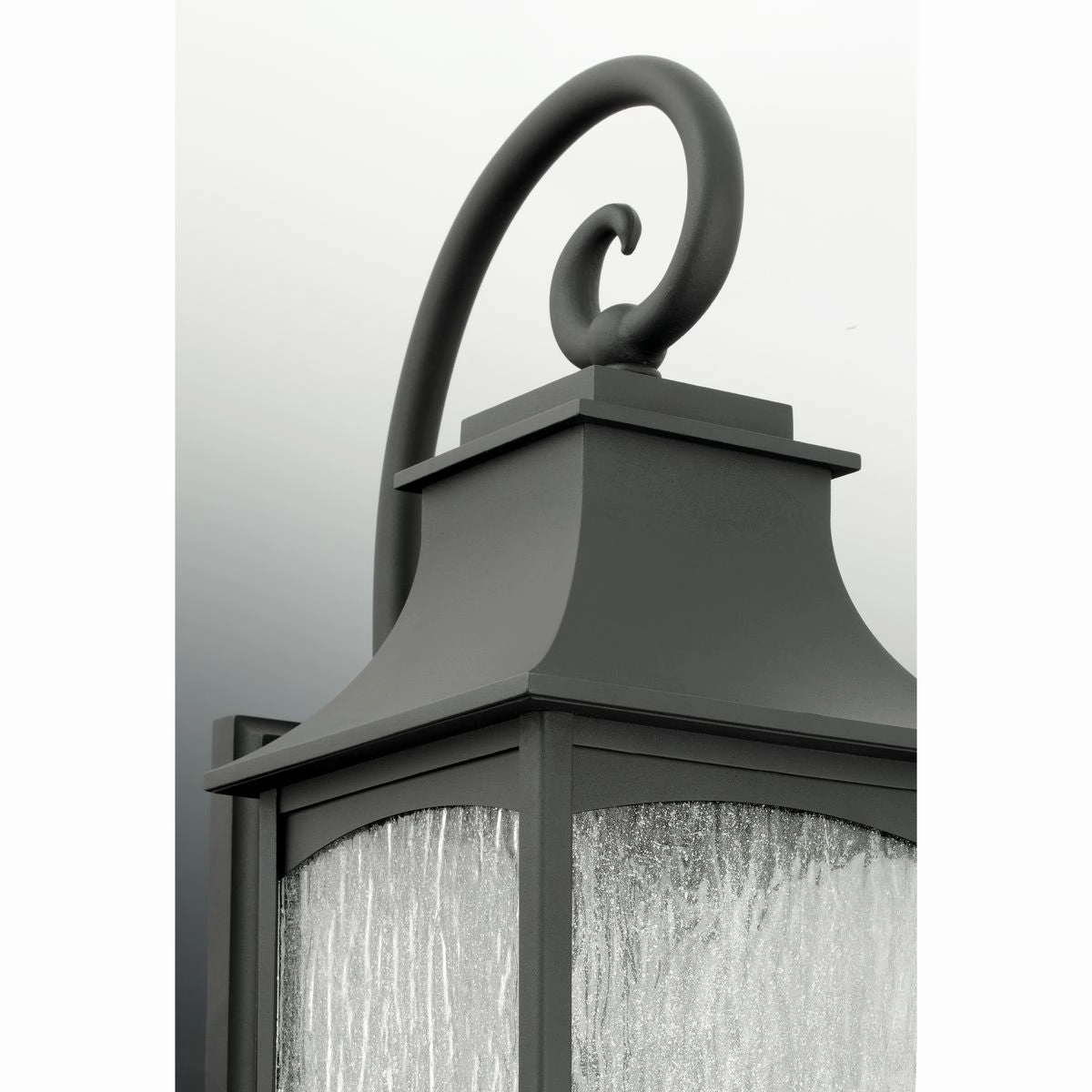 Maison One Light Wall Lantern Black