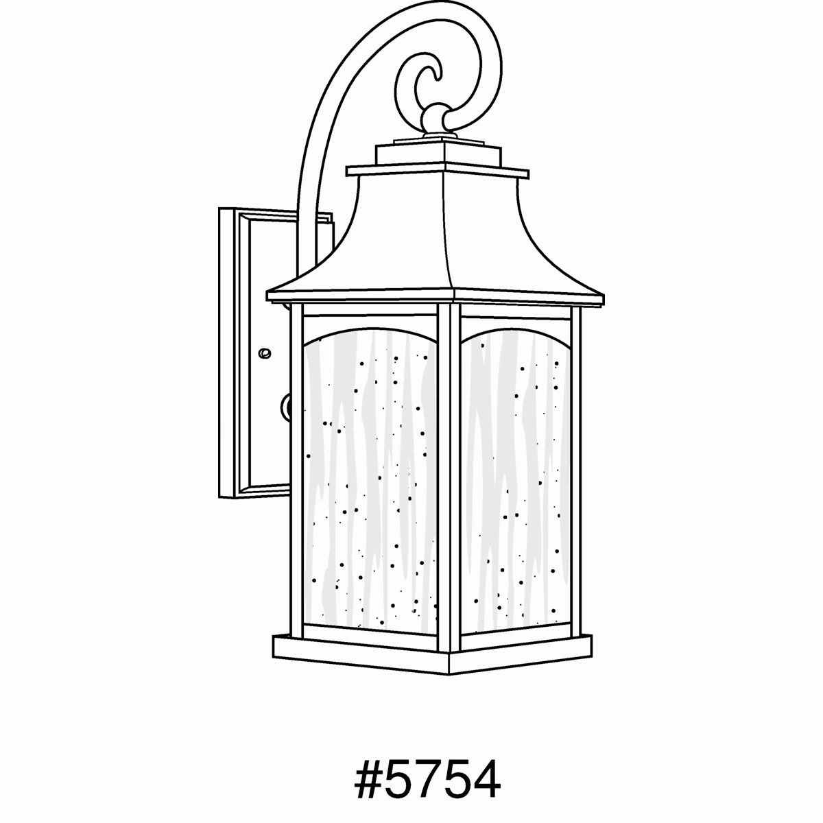 Maison Two Light Wall Lantern Oil Rubbed Bronze