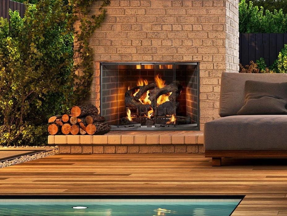 Majestic Cottagewood 36" Outdoor Wood Burning Fireplace