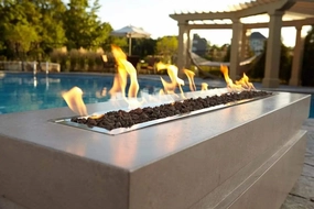 Majestic Plaza Linear 24" Outdoor Fire Pit ODPLAZA-L24portable outdoor fire pit with lid