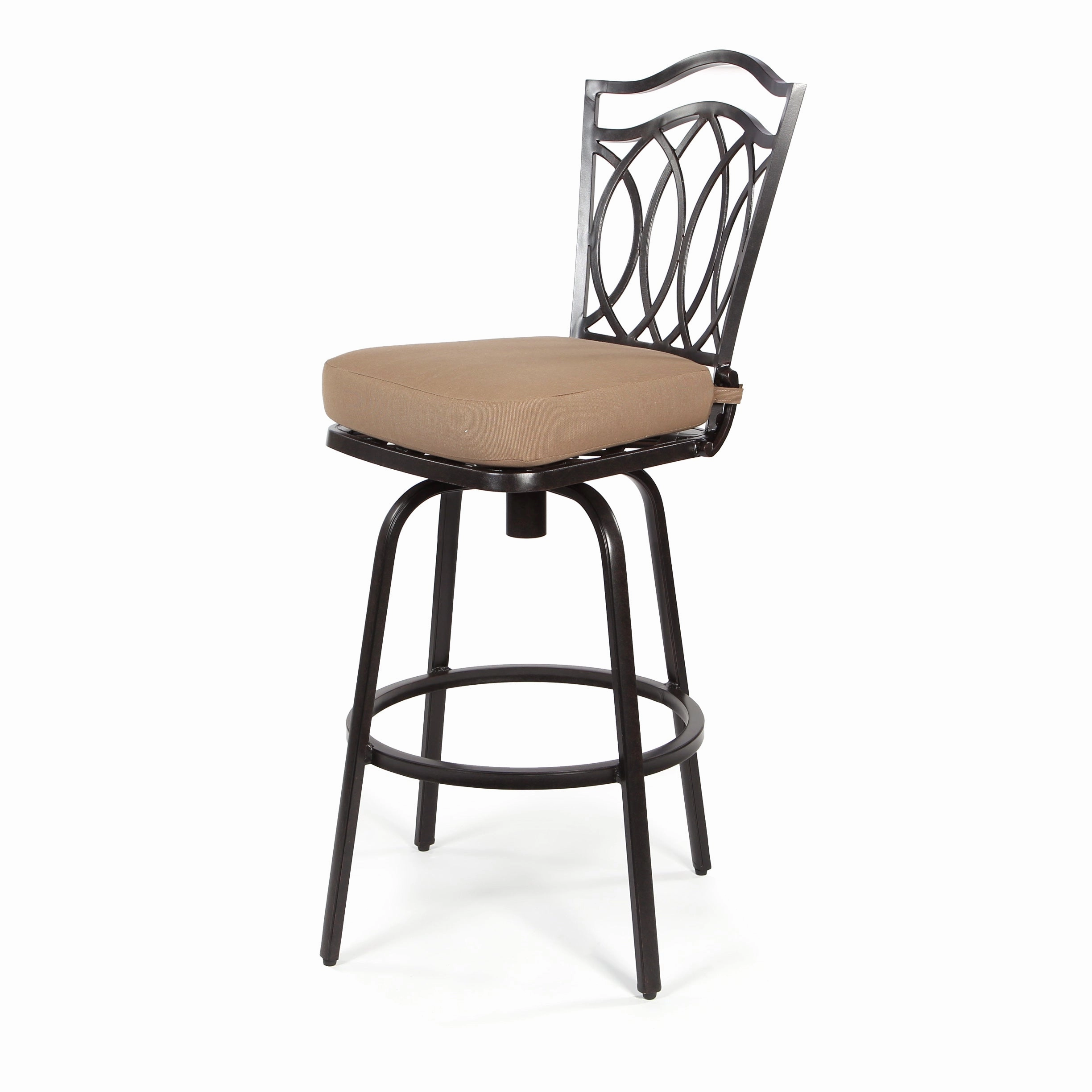 Mallin Armless Swivel Barstool