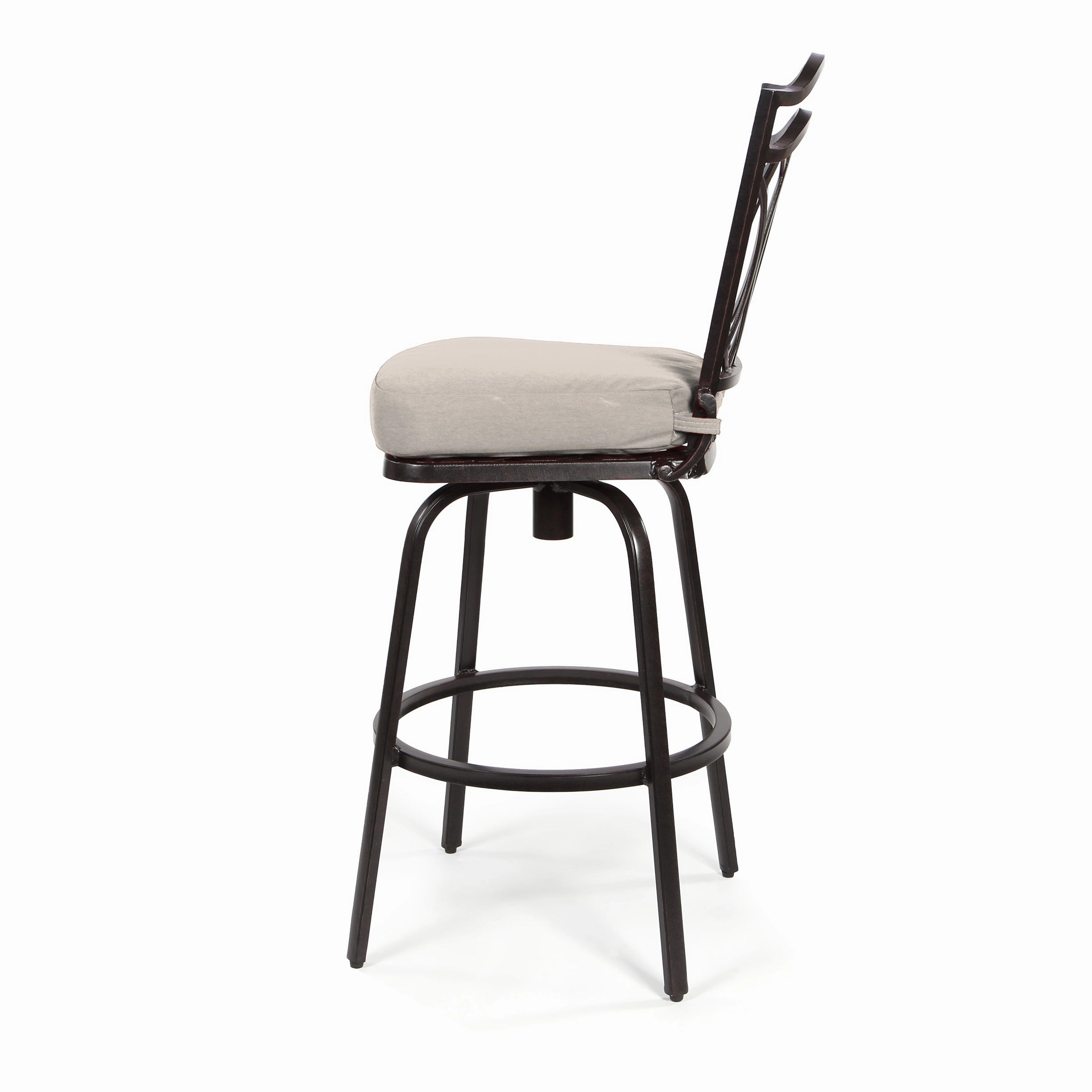 Mallin Armless Swivel Barstool