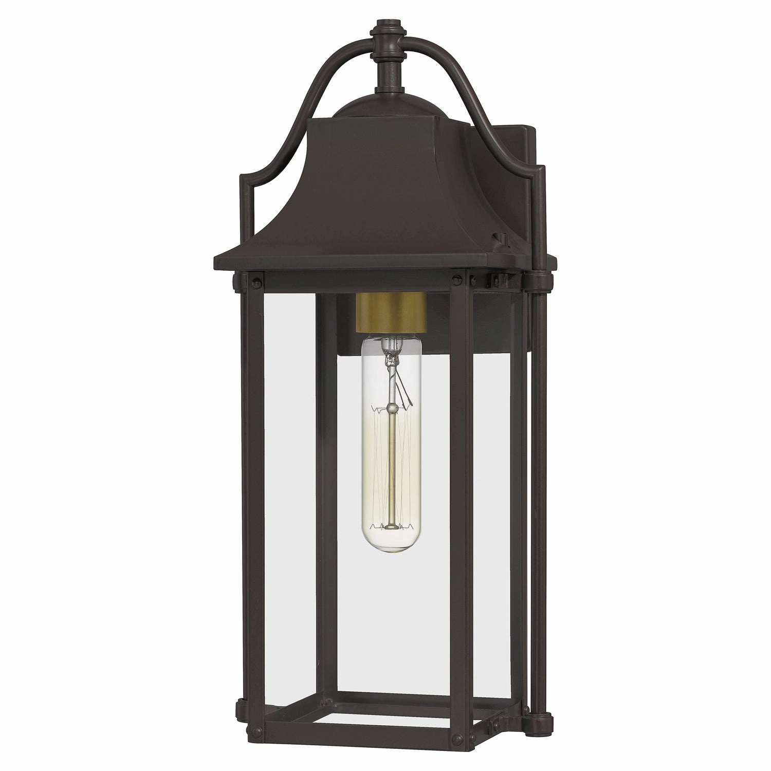 Manning One Light Outdoor Wall Mount Western Bronze