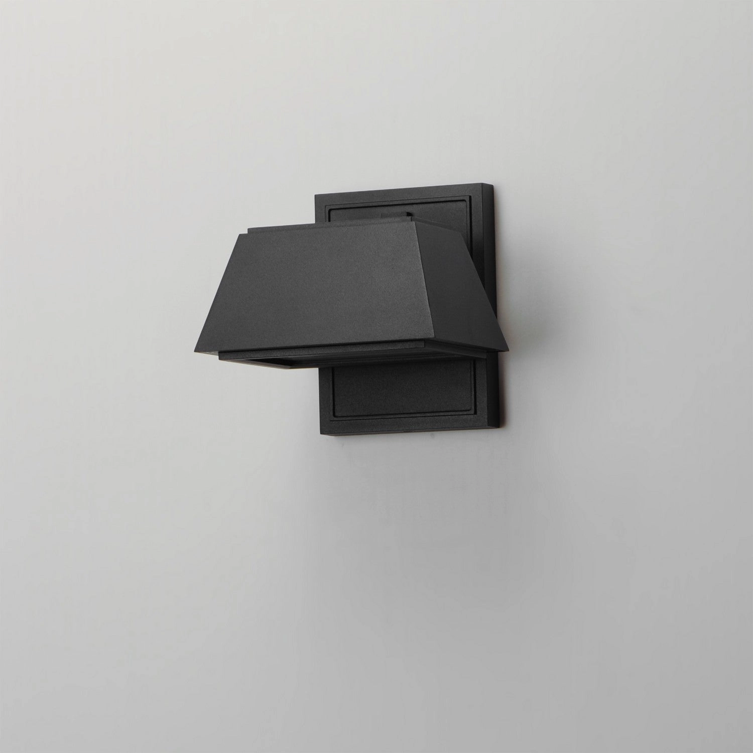 Mansard LED Outdoor Wall Sconce Black