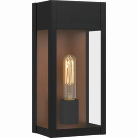 Maren One Light Outdoor Wall Mount Matte BlackOutdoor wall sconces with motion sensor