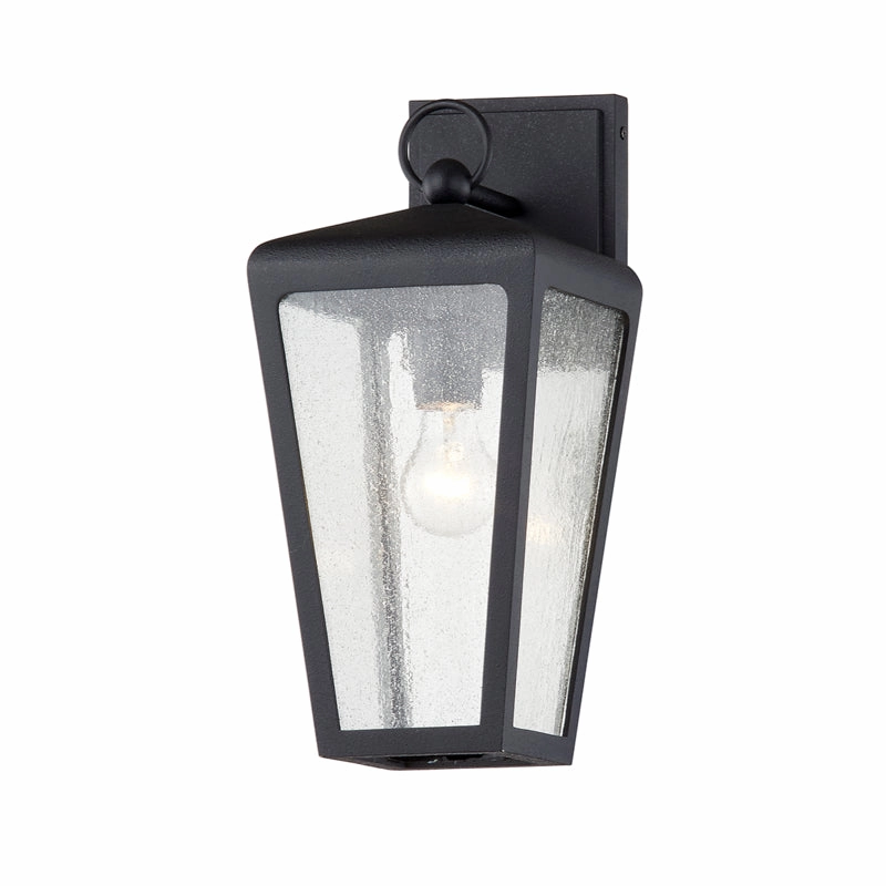 Mariden One Light Wall Sconce Textured IronOutdoor wall sconces with motion sensor