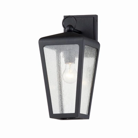 Mariden One Light Wall Sconce Textured IronOutdoor wall sconces with motion sensor