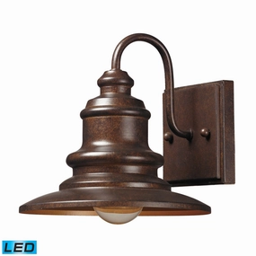 Marina LED Outdoor Wall Sconce Hazelnut BronzeOutdoor wall sconces with motion sensor