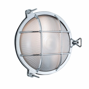 Mariner One Light Outdoor Wall Sconce ChromeOutdoor wall sconces with motion sensor