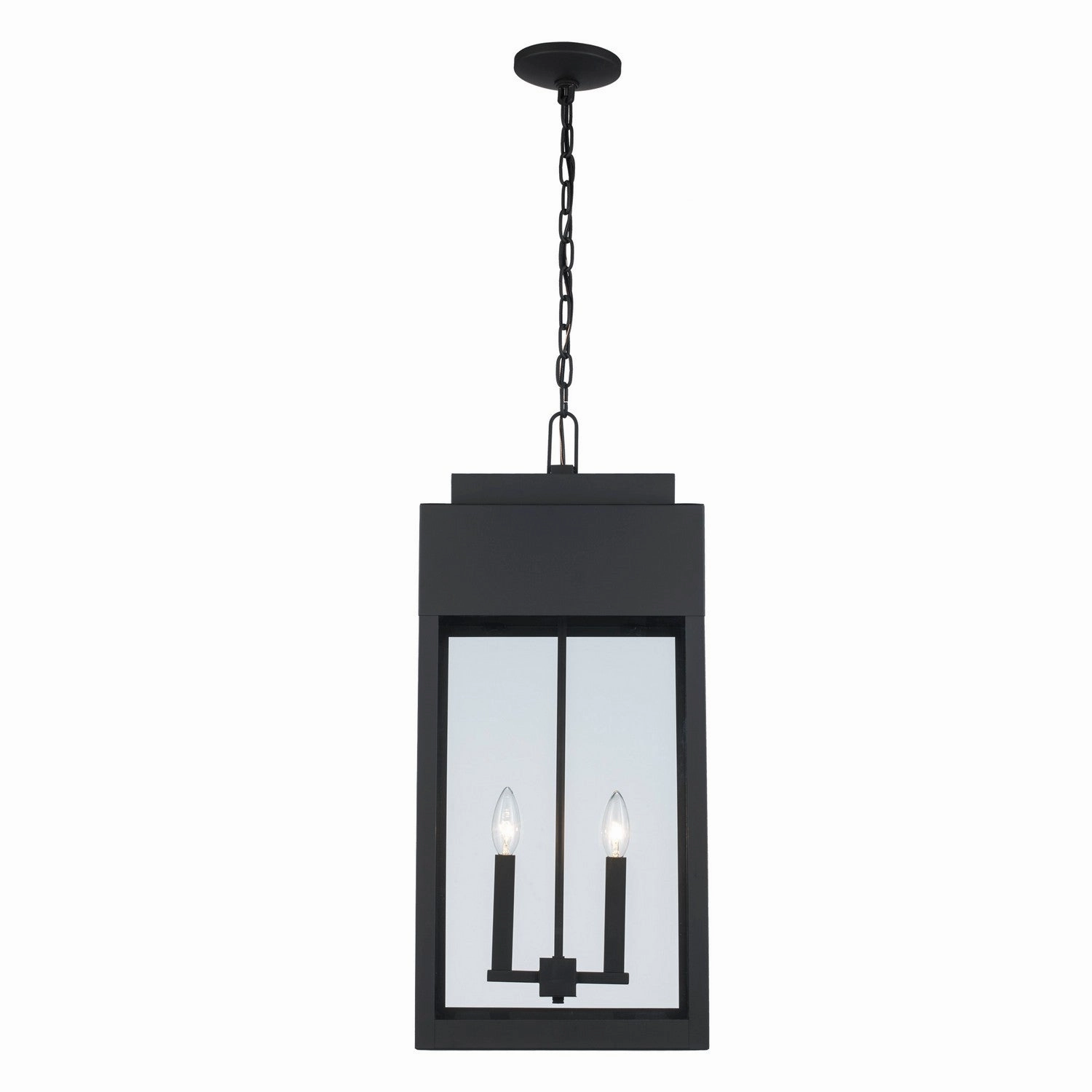 Marley Two Light Outdoor Hanging Lantern BlackOutdoor wall sconces with motion sensor