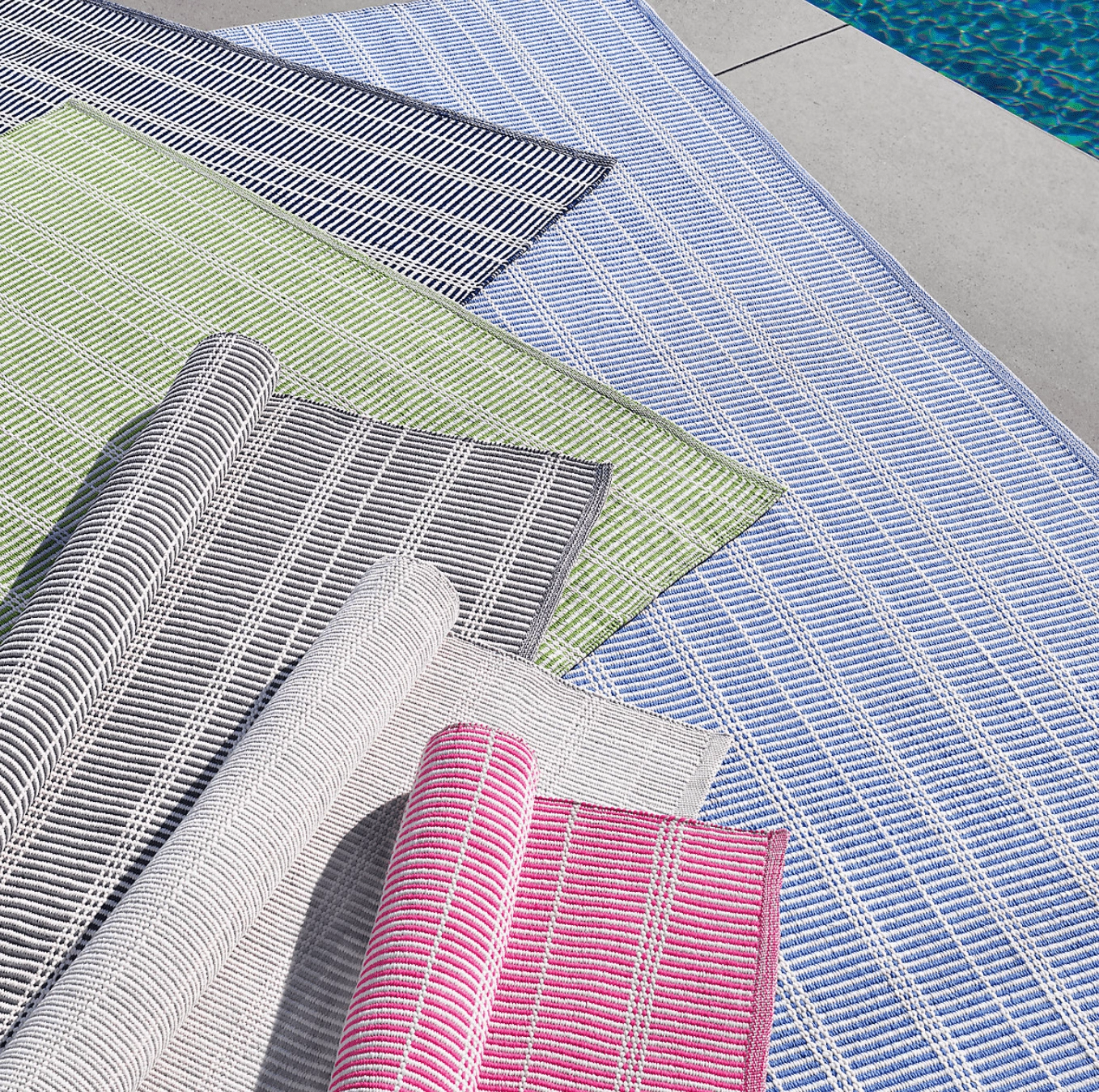 Marlo Handwoven Indoor/Outdoor Rug - Platinum