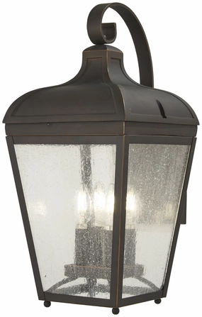 Marquee Four Light Outdoor Wall Mount Oil Rubbed Bronze W/ Gold HighOutdoor wall sconces with motion sensor