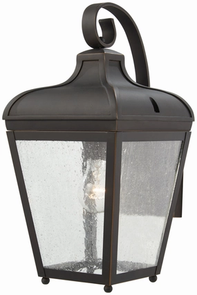 Marquee One Light Outdoor Wall Mount Oil Rubbed Bronze W/ Gold HighOutdoor wall sconces with motion sensor