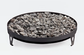 Marquis by Kingsman 20-inch Round Gas Outdoor Fire Pit FP2085portable outdoor fire pit with lid