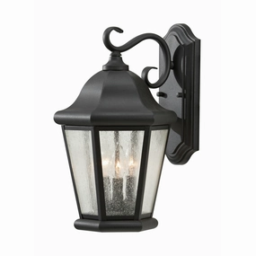 Martinsville Large 3-Light Outdoor Wall Light (with Bulbs)Weatherproof outdoor lighting