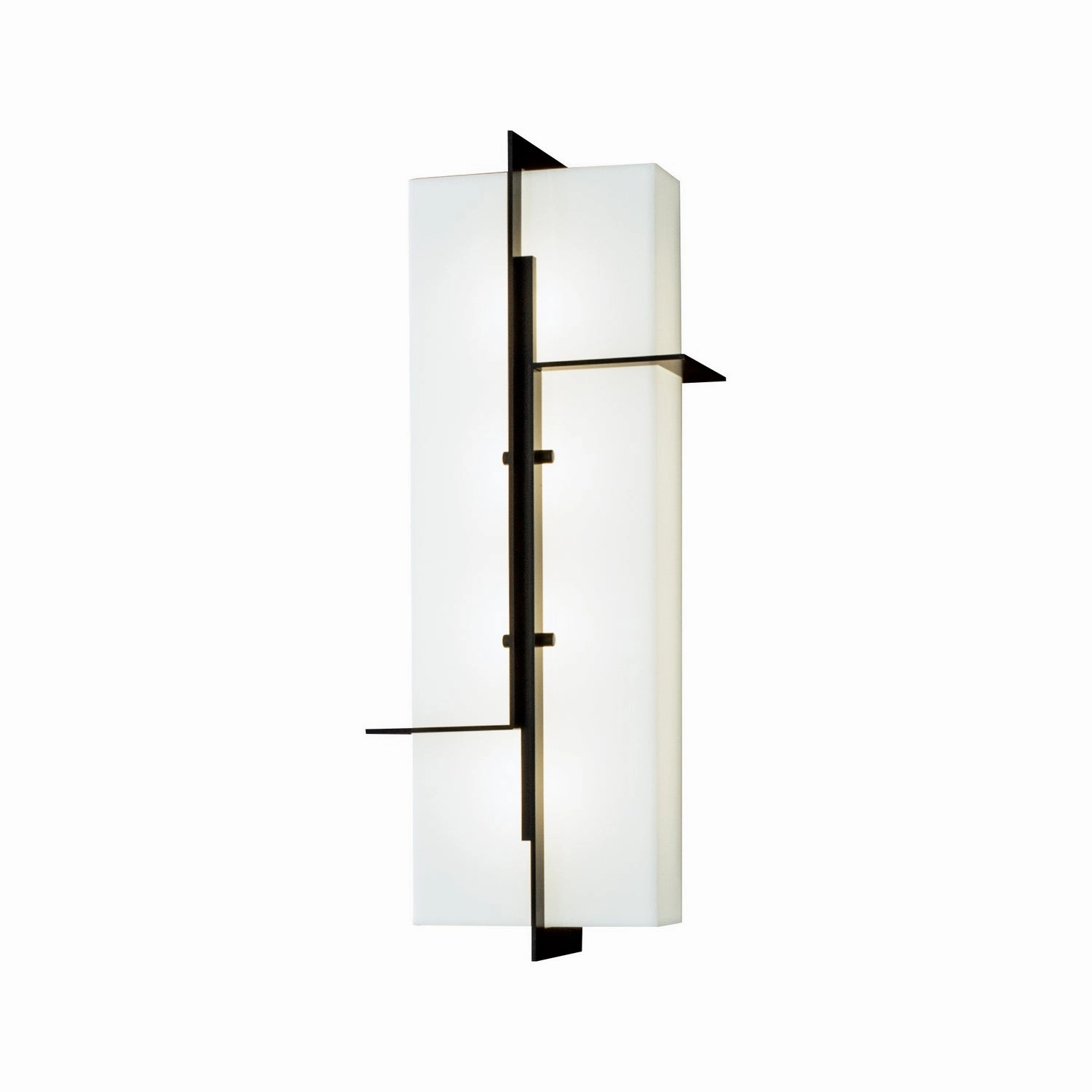 Matrix LED Outdoor Wall Mount Matte BlackOutdoor wall sconces with motion sensor