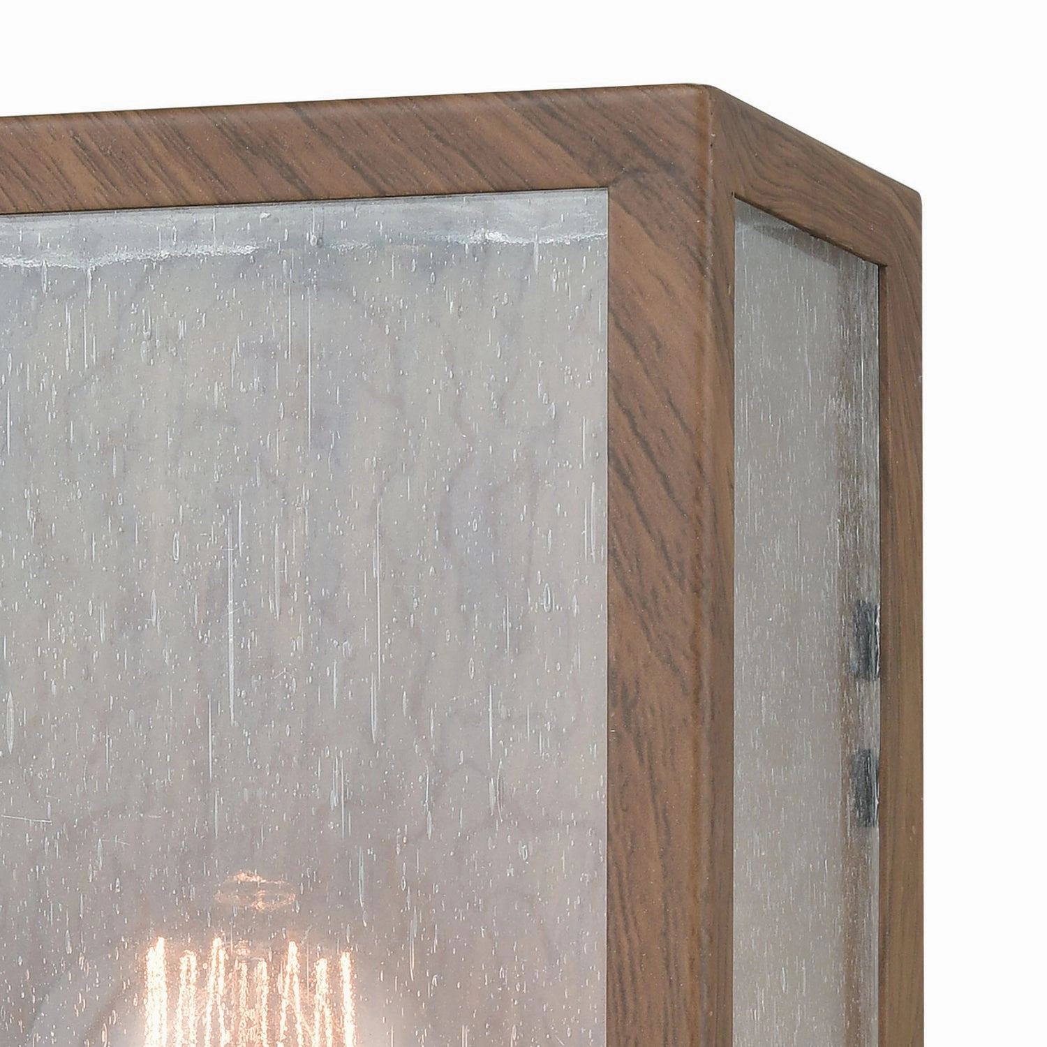 McKenzie One Light Wall Sconce Brown
