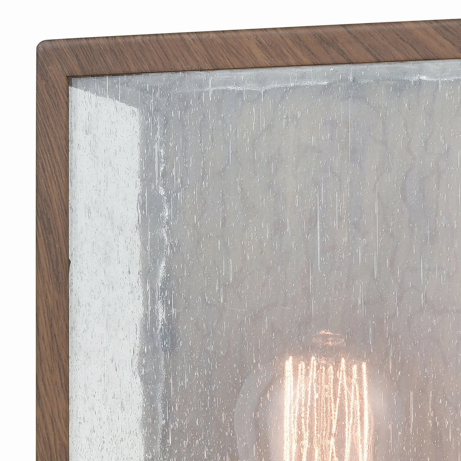 McKenzie One Light Wall Sconce Brown