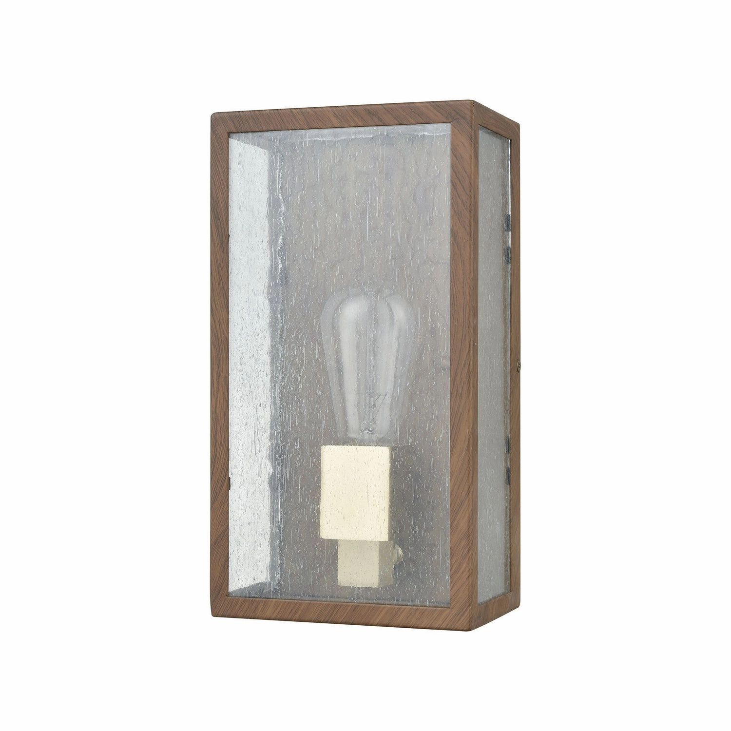 McKenzie One Light Wall Sconce Brown