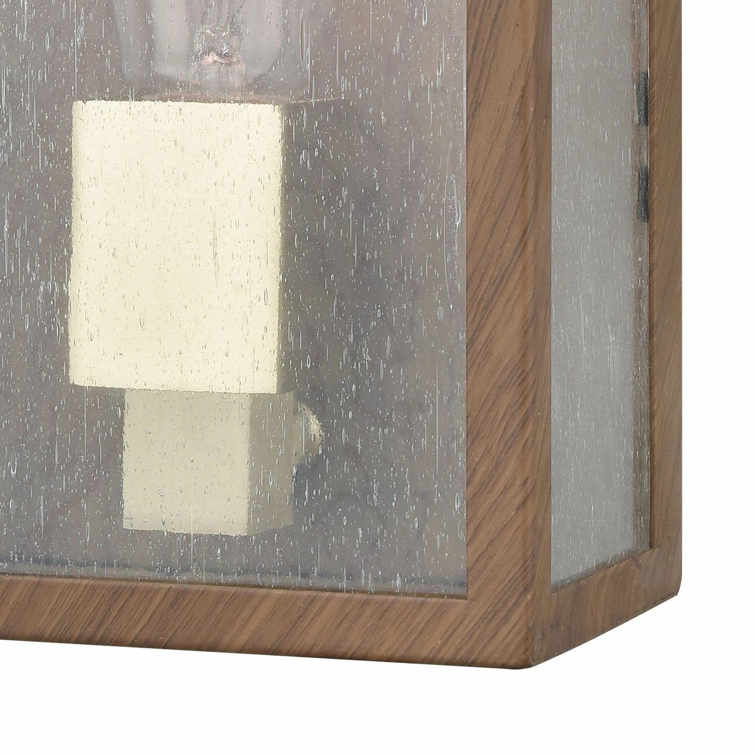 McKenzie One Light Wall Sconce Brown
