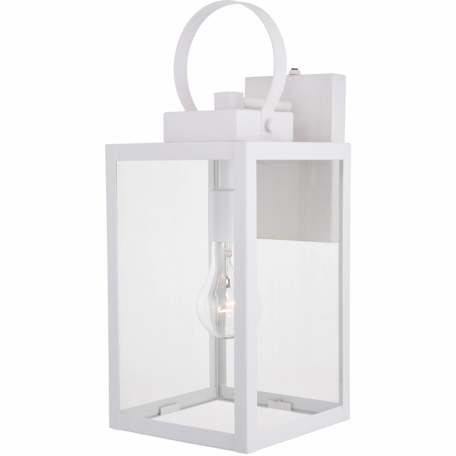 Medinah One Light Outdoor Wall Mount Textured WhiteOutdoor wall sconces with motion sensor