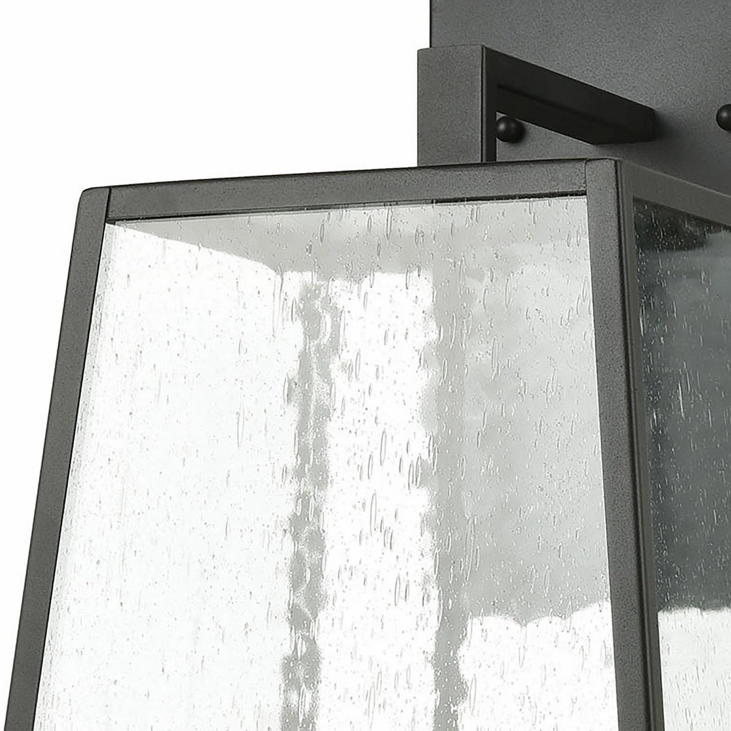 Meditterano Four Light Outdoor Wall Sconce Matte Black