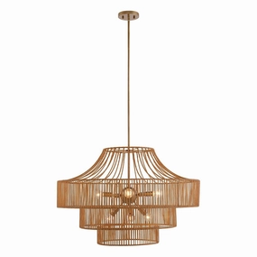 Medlock 8-Light Outdoor ChandelierWeatherproof outdoor lighting
