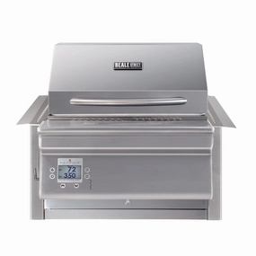 Memphis Beale Street 34" Stainless Steel Built-In Wi-Fi Controlled Pellet Grill BGBS26 large capacity charcoal BBQ grills