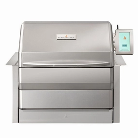 Memphis Pro 28" Stainless Steel Built-In ITC3 Pellet Grill with Wi-Fi VGB0001S large capacity charcoal BBQ grills