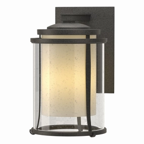Meridian One Light Outdoor Wall Sconce Coastal Natural IronOutdoor wall sconces with motion sensor