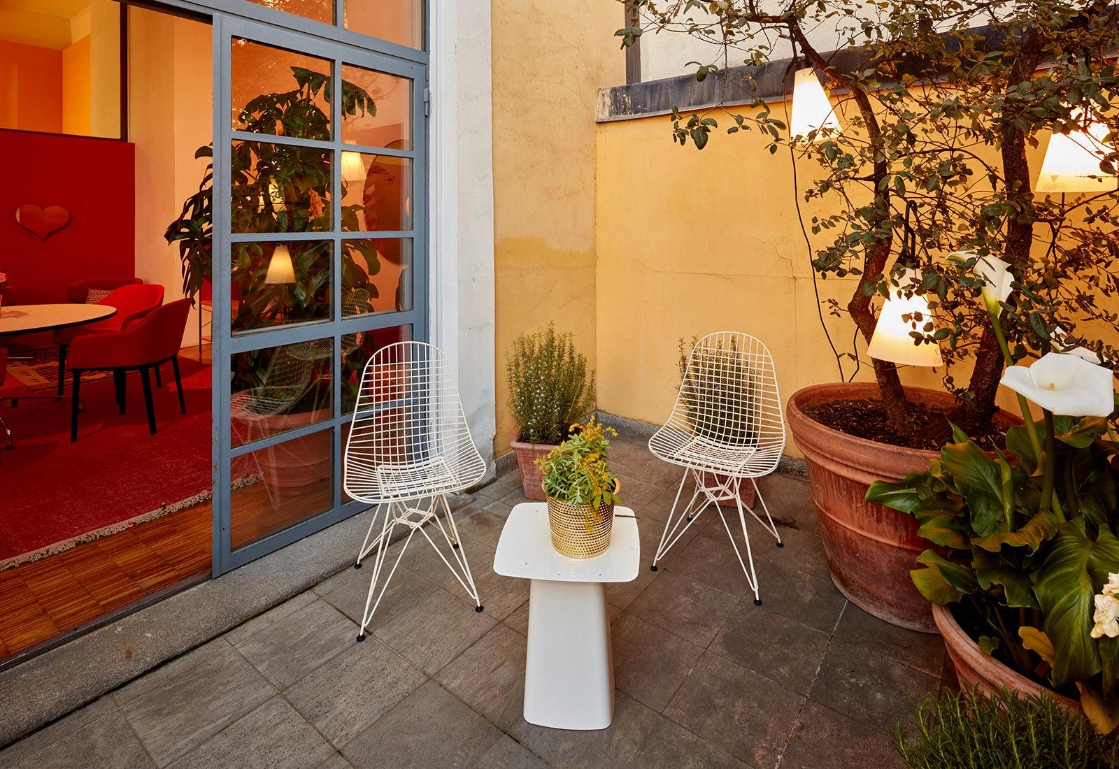 Metal Outdoor Side Table