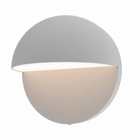 Mezza Cupola LED Wall Sconce Textured GrayOutdoor wall sconces with motion sensor