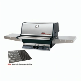MHP Modern Home Products Gas Grill Head with SearMagic Cooking Grids TJK2 large capacity charcoal BBQ grills