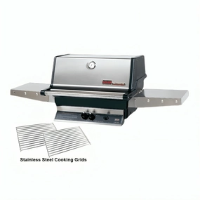 MHP Modern Home Products Gas Grill Head with Stainless Cooking Grids TJK2 large capacity charcoal BBQ grills
