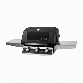MHP Modern Home Products Infrared Gas Grill Head With 2 Stainless Steel Shelves WRG4DD large capacity charcoal BBQ grills