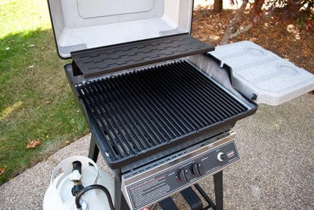 MHP Modern Home Products JNR 4 Gas Grill Head with Side Shelf and Stainless Steel Grids