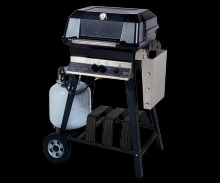 MHP Modern Home Products JNR 4 Gas Grill Head with Side Shelf and Stainless Steel Grids