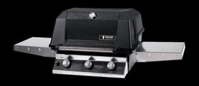 MHP Modern Home Products Tri-Cast Gas Grill Head with Side Shelf and SearMagic Grids W3G4DD large capacity charcoal BBQ grills