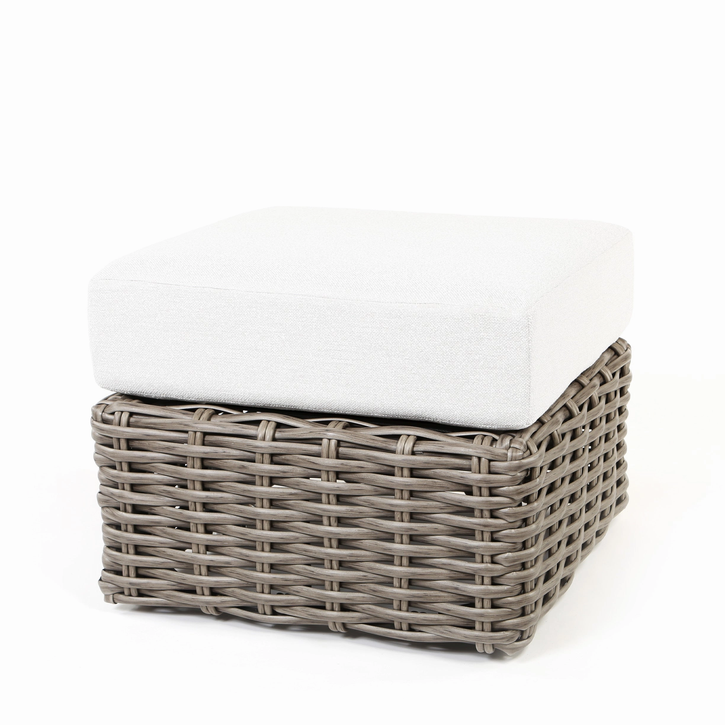 Mia Ottomanwaterproof wicker balcony furniture