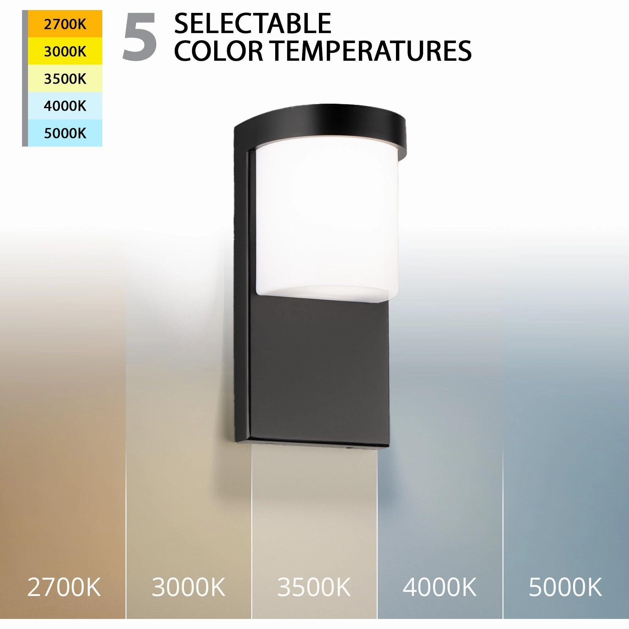 Midtown LED 10" Indoor/Outdoor Wall Light