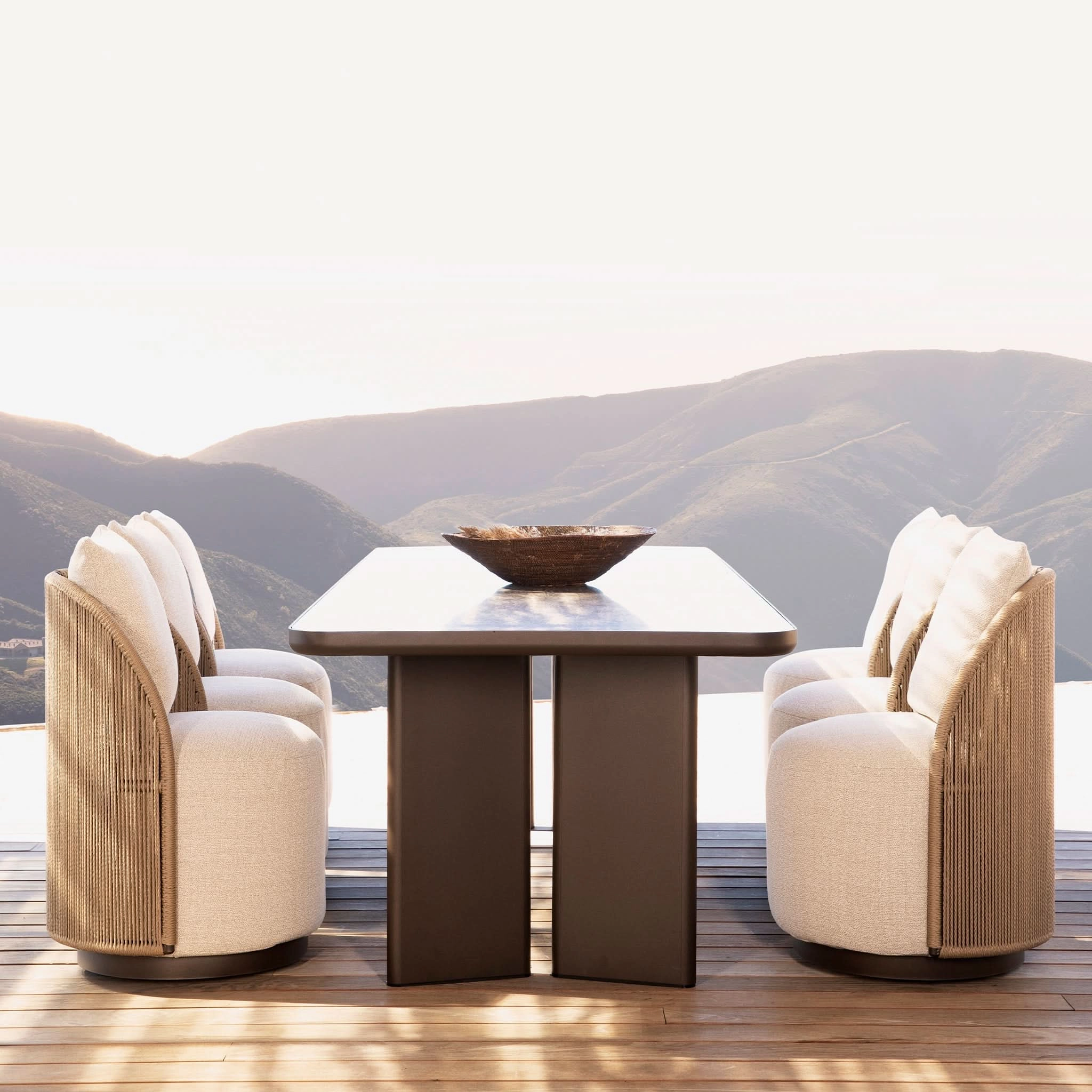 Milan Swivel Dining Chair