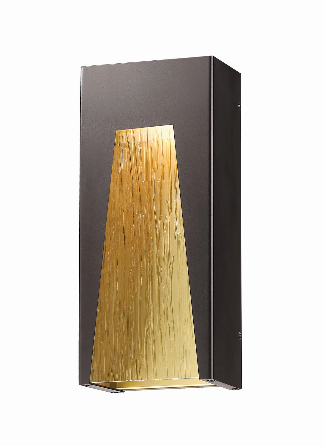 Millenial LED Outdoor Wall Mount Bronze GoldOutdoor wall sconces with motion sensor