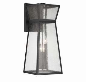 Millford Four Light Outdoor Wall Lantern Matte BlackOutdoor wall sconces with motion sensor