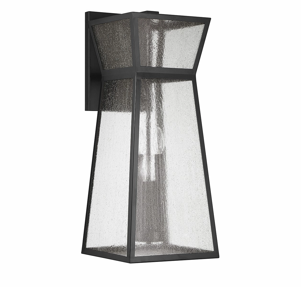 Millford Four Light Outdoor Wall Lantern Matte Black