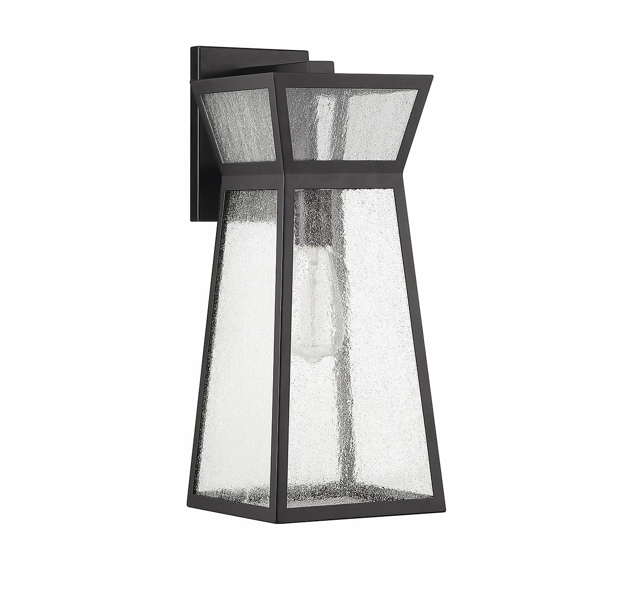 Millford One Light Outdoor Wall Lantern Matte Black